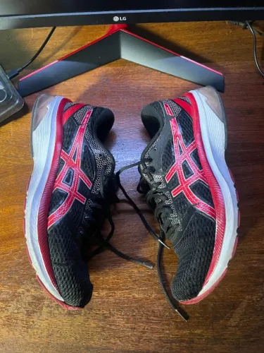 Tênis Asics Gel-Sparta 2 Masculino em Preto e Vermelho