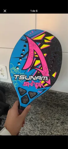 Vendo raquete beach tênis