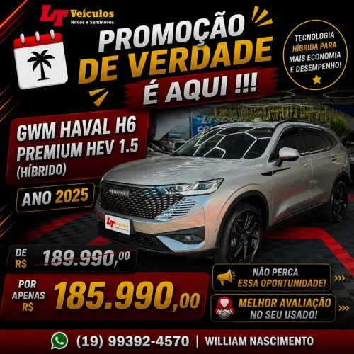 GWM Haval H6 Premium HEV 2025