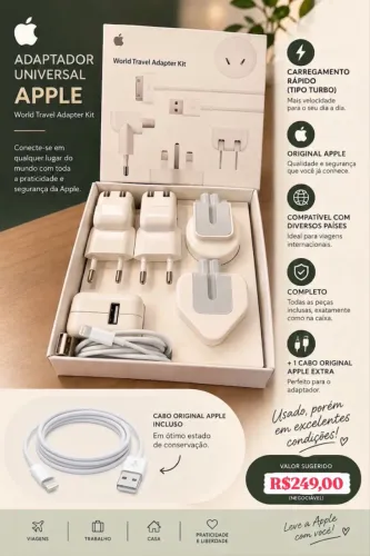 Adaptador Universal Apple