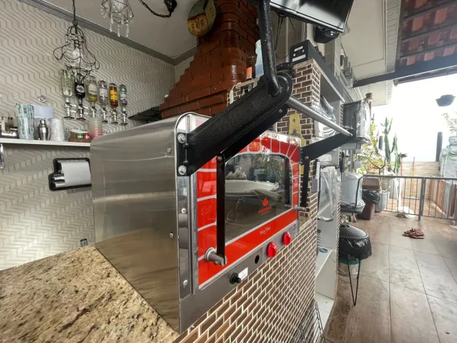 Forno gourmet Progás usado 3 vezes