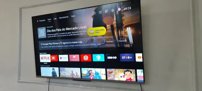 Smart TV 55 polegadas TCL sem defeitos parcela 