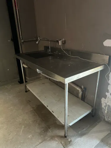 Pia industrial inox 
