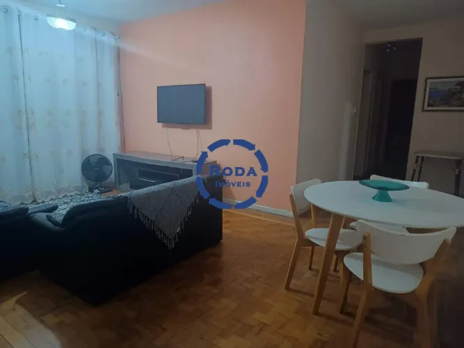 Apartamento Frente ao Mar, Gonzaga, Santos/SP