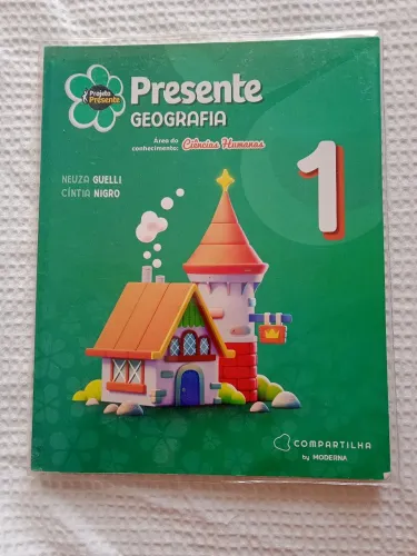 Livro infantil Ciências e Geografia Moderna 1° ano