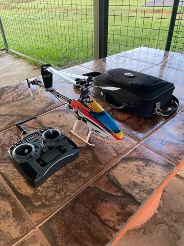 Helimodelo helicoptero de controle remoto Blade 450