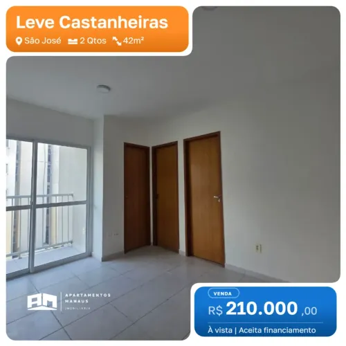 Leve Castanheiras - 2 Quartos - São José