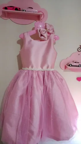 Vestido de festa infantil