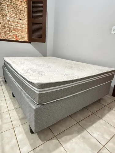 Cama Box (Box + Colchão) Casal Umaflex. Molas Ensacadas 20x138x188cm