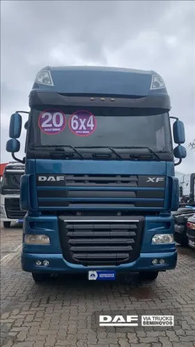 DAF XF 105 FTT 510 6X4 | IDEAL PARA CARGAS PESADAS, MINERAÇÃO, OBRAS E TRANSPORTE DE MÁQUI