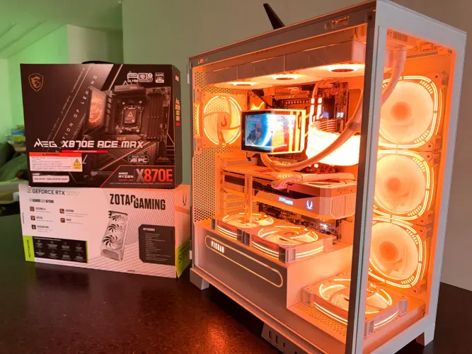 PC Gamer HIGH END - Alta performance AMD Ryzen 7 9800X3D RTX 5070 Ti