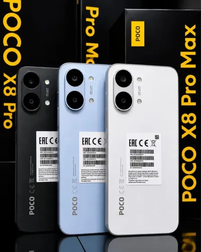 Celular Xiaomi Poco X8 Pro Max 5G 12GB 512GB Bateria 8500mAh AMOLED NFC Lacrado