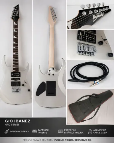 Guitarra Stratocaster Ibanez Grg170dx Silver