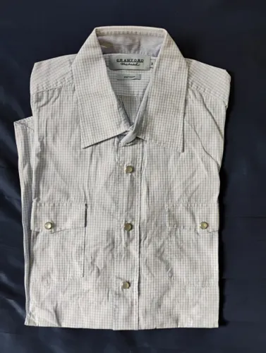 camisa crawford blue label soft touch quadriculado