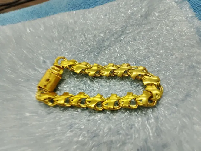 Pulseira banhada