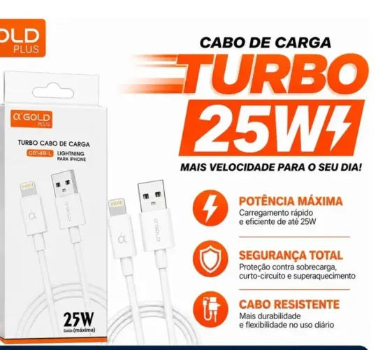 Cabinhos  turbo para celulares 25w novos 