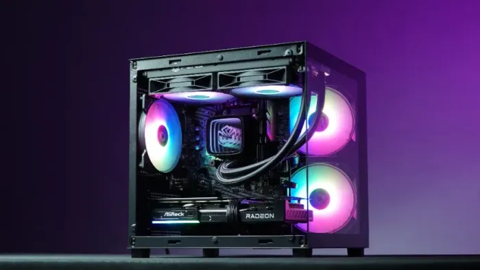 PC Gamer AMD Ryzen 7 5700X + RX 9060 XT 16GB + 16GB G.Skill Trident Z DDR4 RAM por R$ 8.99