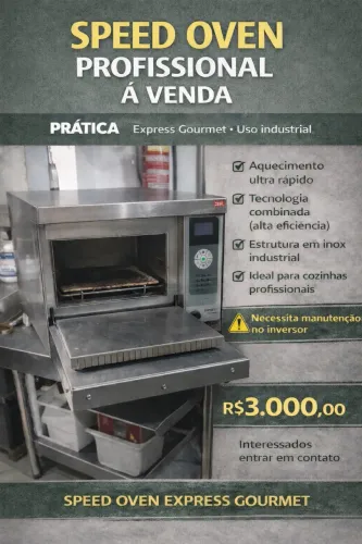 Speed Oven Pratica express gourmet