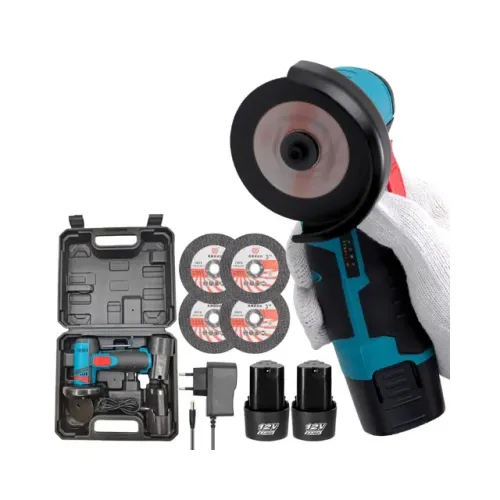 Esmerilhadeira Elétrica Recarregável Sem Fio Bivolt 110v/220v 2 Baterias 12V e Com Maleta