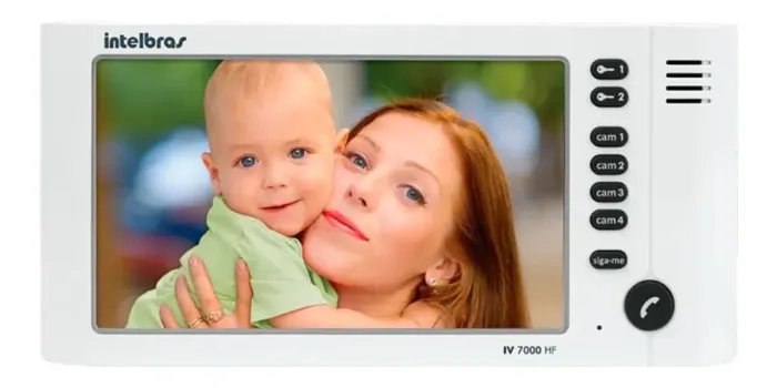 Kit vídeo poteiro IV 7000 , tela LCD de 7 polegadas de alta resolução 