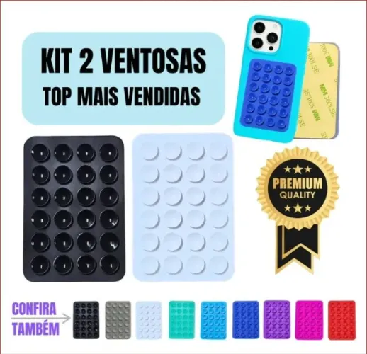 Kit 2 Ventosa para celular