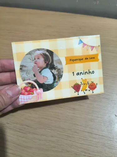 Imãs personalizados para festa