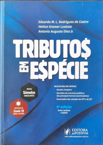 Tributos em espécie 9 edição