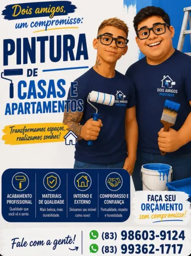 Reformas, pinturas, montagem e desmontagem