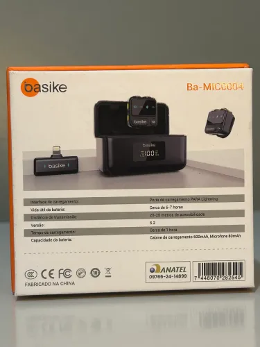 Microfone de lapela