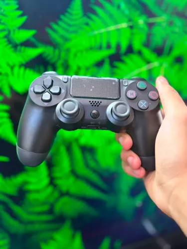 Controle PS4 Novo - compatível com PC e Android - Excelente precisão