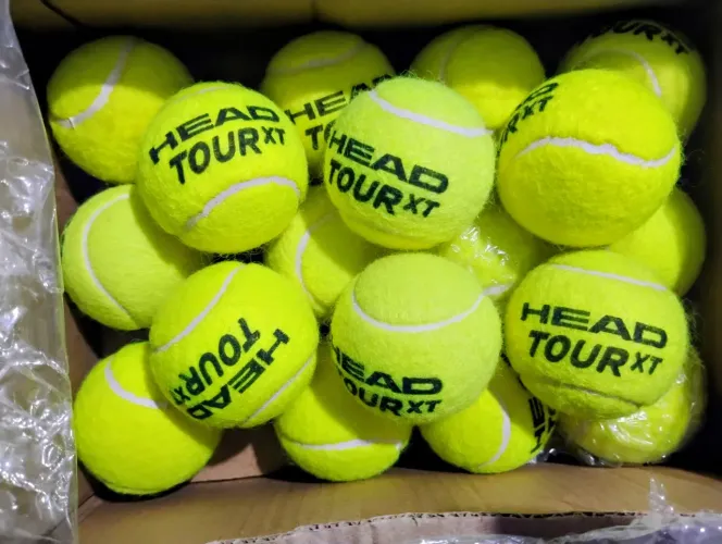 Kit 18 Bolas De Tênis Head Tour - Novas