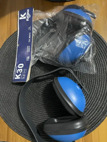 Abafador de Ruídos Tipo Concha Proteção Auditiva Profissional