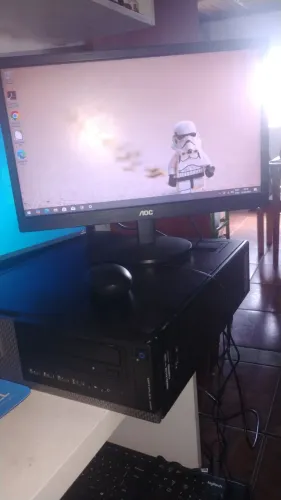 Dell OPTPLEX i7-2600 20gb HD 1TB MONITOR AOC COM  WIFI