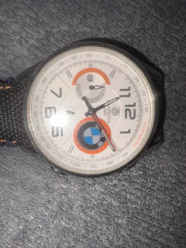 RELÓGIO TAG HEUER BMW CARRERA GMT ORIGINAL 