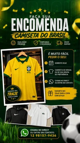 Camisetas do Brasil