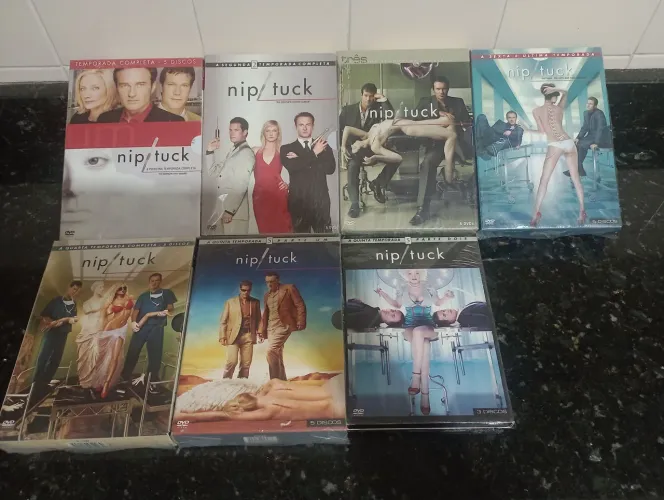 Nip Tuck 1 a 6 em dvd