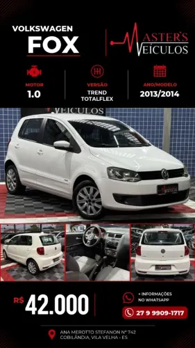 Volkswagen Fox 1.0 MI Total Flex 8V 5P 2014