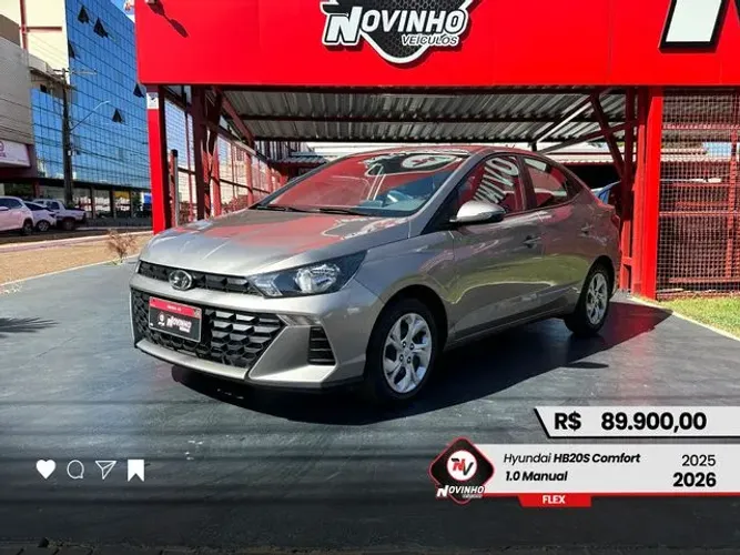 Hyundai HB20S Comfort Plus 1.0 Flex 12V Mec. 2026