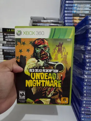 Vendo Red Dead Redemption Undead Nightmare de Xbox 360 em perfeito estado de conservação.
