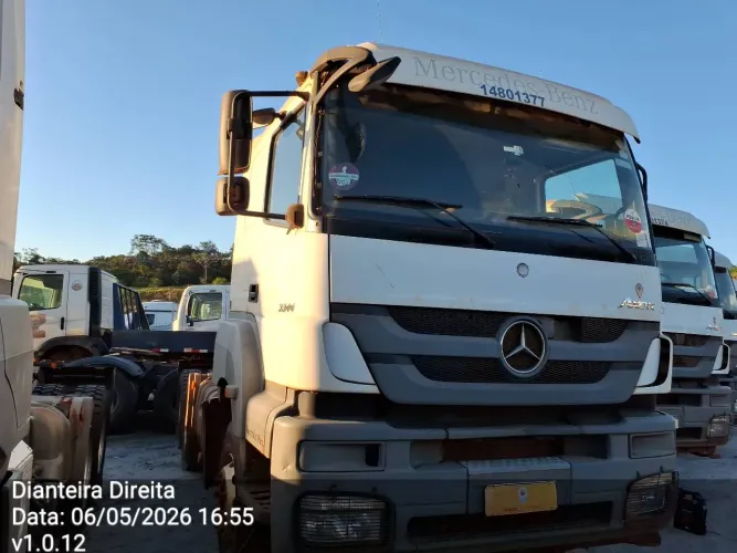 Mercedes-Benz Axor 3344/48 6X4 E5 2020/2020 Vamos Seminovos Pinheirinho Caminhões
