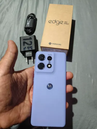 MOTOROLA EDGE 50 0RO 5G 256GB LILÁS NOVISSIMO NA CAIXA