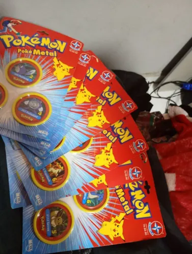Pokemetal anos 2000,7 PEÇAS RARAS