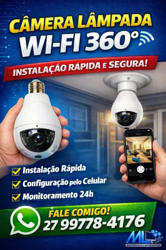 Câmera Wi-Fi 360