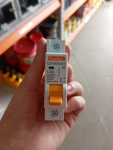 DISJUNTOR BRASILTEC 1P 40A