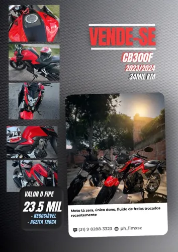 Honda CB 300f Twister Flex 2023