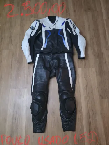 Macacão BMW Motorrad Speed 2 pecas N* 52 - Semi Novo | Oportunidade | Impecável Tam 52