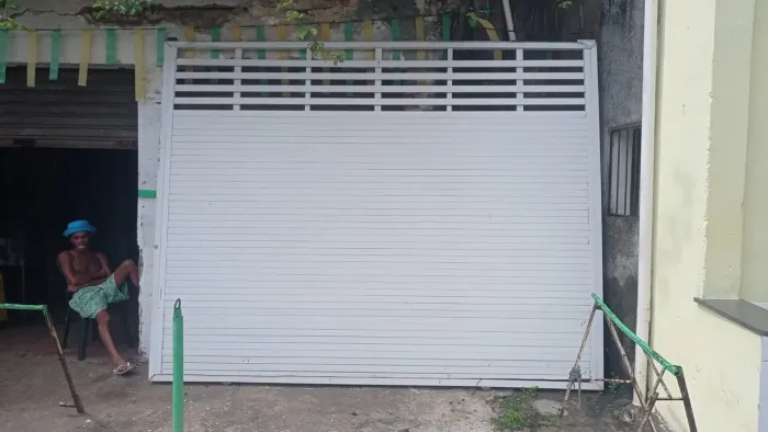 Portão de alumínio 