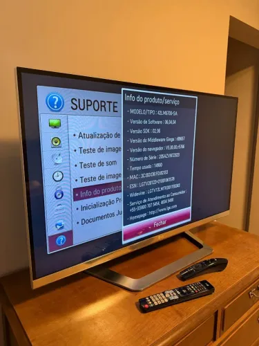 TV LG 42" Full HD 42LM6700 + Controle Magic Original