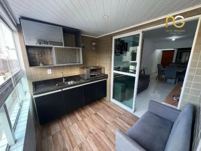 Apartamento com 2 dormitórios à venda, 72 m² por R$ 625.000,00 - Canto do Forte - Praia Gr
