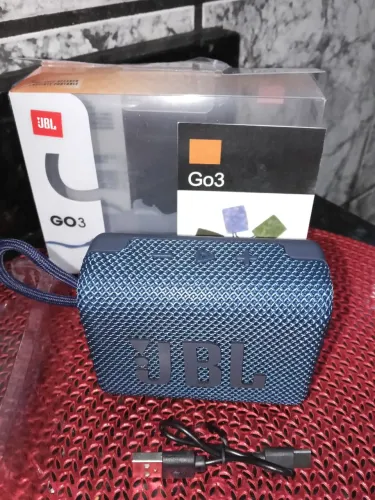 Cx de som JBL GO3 nova pra sair hj